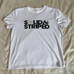 Solid & Striped Logo Graphic T-Shirt